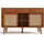 stilvora Sideboard 120 x 78 x 40 cm Nussbaum