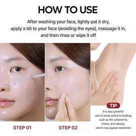 dr.melaxin Peel Shot Exfoliating Black Rice Ampoule 80 ml