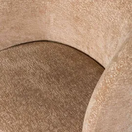 Woood Sessel Shuffle Chenille 73 x 72 x 71 cm Beige drehbar
