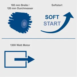 SCHEPPACH - Oberflächenmaschine, MRS1300 Bürstenschleifer 1300W