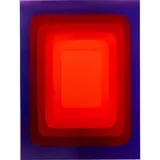 Kare DESIGN Wandbild 120 x 160 cm Tendency 56163 Kunststoff Blau, Rot Blau /