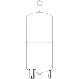 HEIMEIER IMI Heimeier Pneumatex Druckausdehnungsgefäß Statico SU300.3, mit fester Gasfüllung 7101011