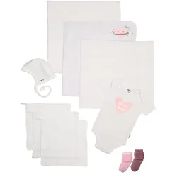 Erstausstattungspaket LILIPUT "cosmic love", Baby, Gr. 50/56, weiß, 100% Baumwolle, casual, KOB Set-Artikel, mit 10 Teilen
