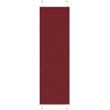 vidaXL Plissee Bordeauxrot 65 x 200 cm / Fenstergröße (Velux) rot