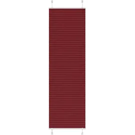 vidaXL Plissee Bordeauxrot 65 x 200 cm / Fenstergröße (Velux) rot