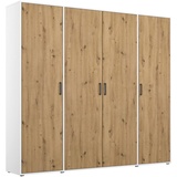 Rauch BLUE Kleiderschrank Voyager 187 x 194 cm Holzoptik Artisan-Eiche