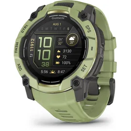 Garmin Instinct 3 AMOLED 50 mm Pebble Grey / Fern