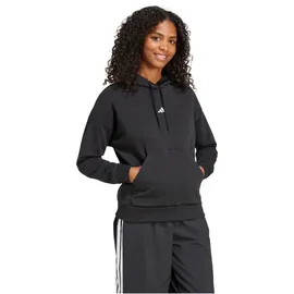 adidas Essentials Small Logo Feel Cozy Kapuzenpullover Black / White S