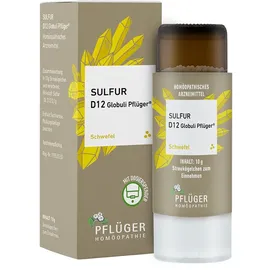 Sulfur D12 Globuli Pflüger Dosierspender