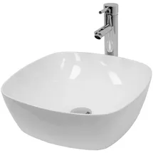 luxebath Aufsatzwaschbecken Rund 40,5 x 40,5 cm