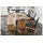 massivline & more Oviedo 160 x 75 x 90 cm braun