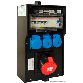 GIFAS Electric Vollgummi-Wandverteiler 73102CPO5