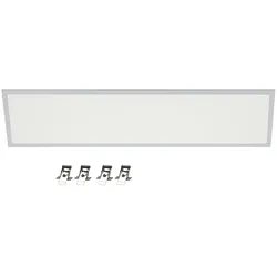 120x30 LED Panel DEckenlampe 40w Panel inkl.Montageklammern Neutralweiß