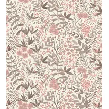 Rasch Textil Vliestapete 10,05 m x 0,53 m 580761 Rosa/Hellrosa