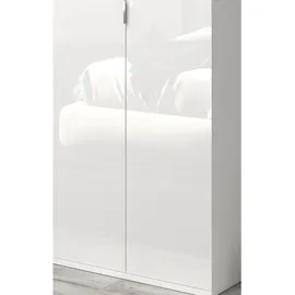 inn.furn SystemX Schuhkommode 61 x 99 x 34 cm weiß