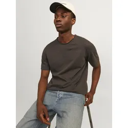 Jack & Jones Rundhalsshirt »JJEBASHER TEE O-NECK SS NOOS«, mit Rundhalsausschnitt Jack & Jones Mulch XS