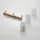 LINDBY Imarin 3-flammig Holz 56 x 13 x 26 cm