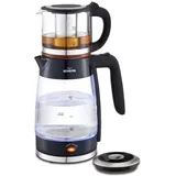 Schäfer Glas-Teekocher 1,8/0,8 Liter 2200W Wasserkocher