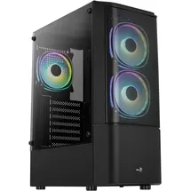 AeroCool Quantum Mesh Midi Tower Schwarz
