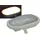 ChiliTec Oval-Armatur 12W IP44 grau