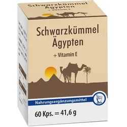 SCHWARZKÜMMEL ÄGYPTEN+E Kapseln 60 St Kapseln