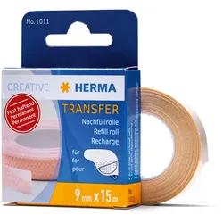 HERMA Transfer - Kleberollernachfüllung - 9 mm x 15 m