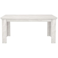 Stylefy Esstisch Mirsha (Esstisch, Tisch), Esstisch, ausziehbar, rechteckig weiß