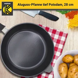 Krüger Potsdam Bratpfanne 28 cm tief