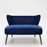 Playboy 2-Sitzer-Sofa Blau