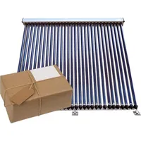 TWL Technologie Vakuumröhrenkollektor Solarthermie Paket ETASunPro® VRK20 Solarkollektor Solar