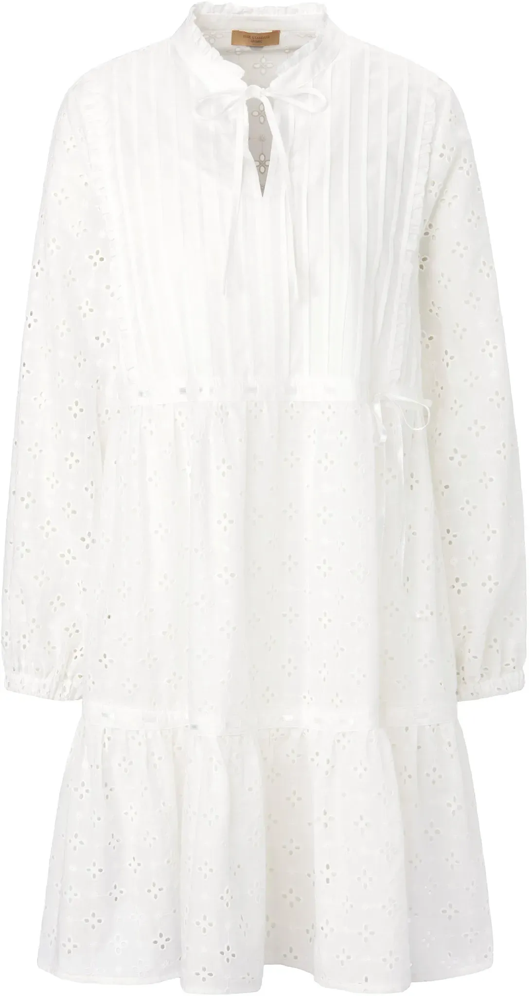 La robe 100% coton  tRUE STANDARD blanc