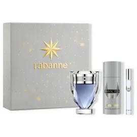 Paco Rabanne Invictus Eau de Toilette 100 ml + Eau de Toilette 10 ml + Deo Spray 150 ml Geschenkset