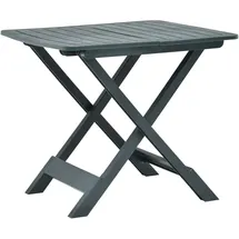 vidaXL Gartentisch Klappbar Grün 79x72x70 cm Kunststoff