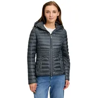 Cartoon Damen Steppjacke mit Abnehmbarer Kapuze Stormy Weather,36 - 36