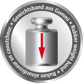 Schöner Wohnen Duschvorhang Londa 180 x 200 cm braun, weiß