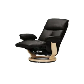 Nils Olsen Relaxsessel Svenstrup Leder 76 x 108 x 81 cm Braun elektrisch