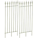 CLP Rankgitter Elisa 100 x 50 cm Antik-Grün