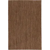 Steffensmeier Outdoorteppich, Braun, Textil, Uni, Rechteckig, 160x230 cm, wasserabweisend, Teppiche & Böden, Teppiche, Outdoorteppiche