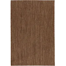 Steffensmeier Outdoorteppich, Braun, Textil, Uni, Rechteckig, 160x230 cm, wasserabweisend, Teppiche & Böden, Teppiche, Outdoorteppiche