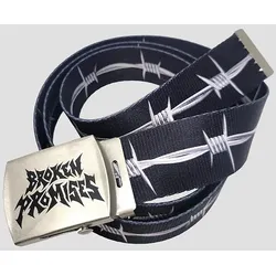 Broken Promises Wired Web Gürtel black Gr. Uni