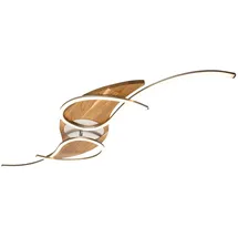 Elobra Panama 1 LED-Deckenleuchte curved Holz