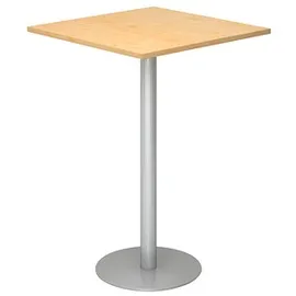 Hammerbacher Stehtisch ahorn 80,0 x 80,0 x 111,6 cm