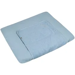 Sterntaler Wickelauflagenbezug Waffelpiqué, blau