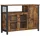 VASAGLE Sideboard, LSC096B01 braun 110,0 x 33,0 x 75,0 cm