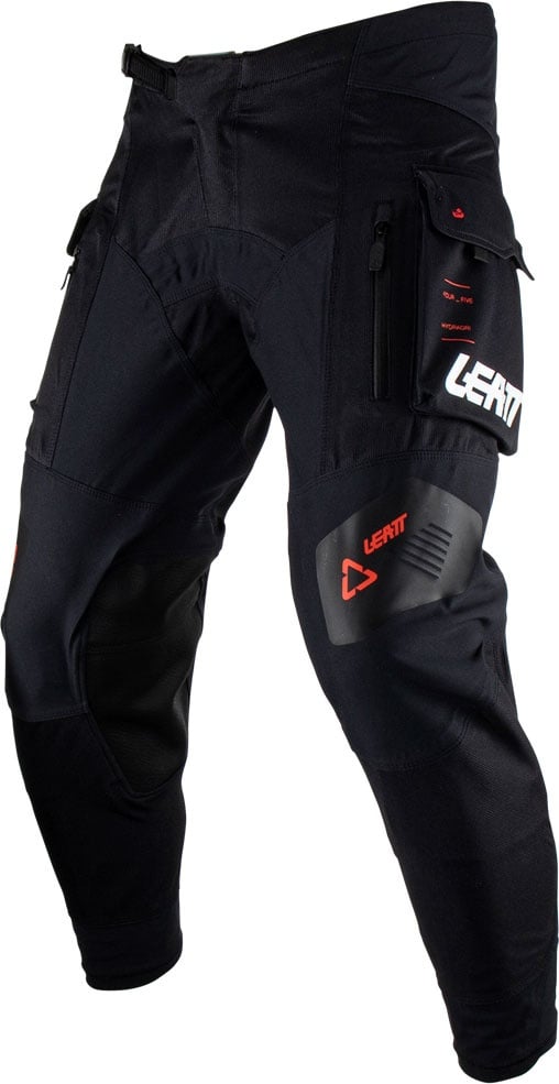 Leatt 4.5 HydraDri S23, pantalon en textile imperméable - Noir - 4XL