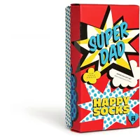 Happy Socks Super Dads Gift Box Mixed Baumwolle Gr