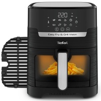 Tefal EY5068 Easy Fry & Grill Vision Heißluftfritteuse Crisp Technologie energiesparend