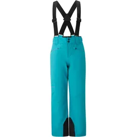 Ziener Kinder AXI-Z Ski-Hose/Schnee-Hose | wasserdicht, Träger, Aqua Breeze, 152