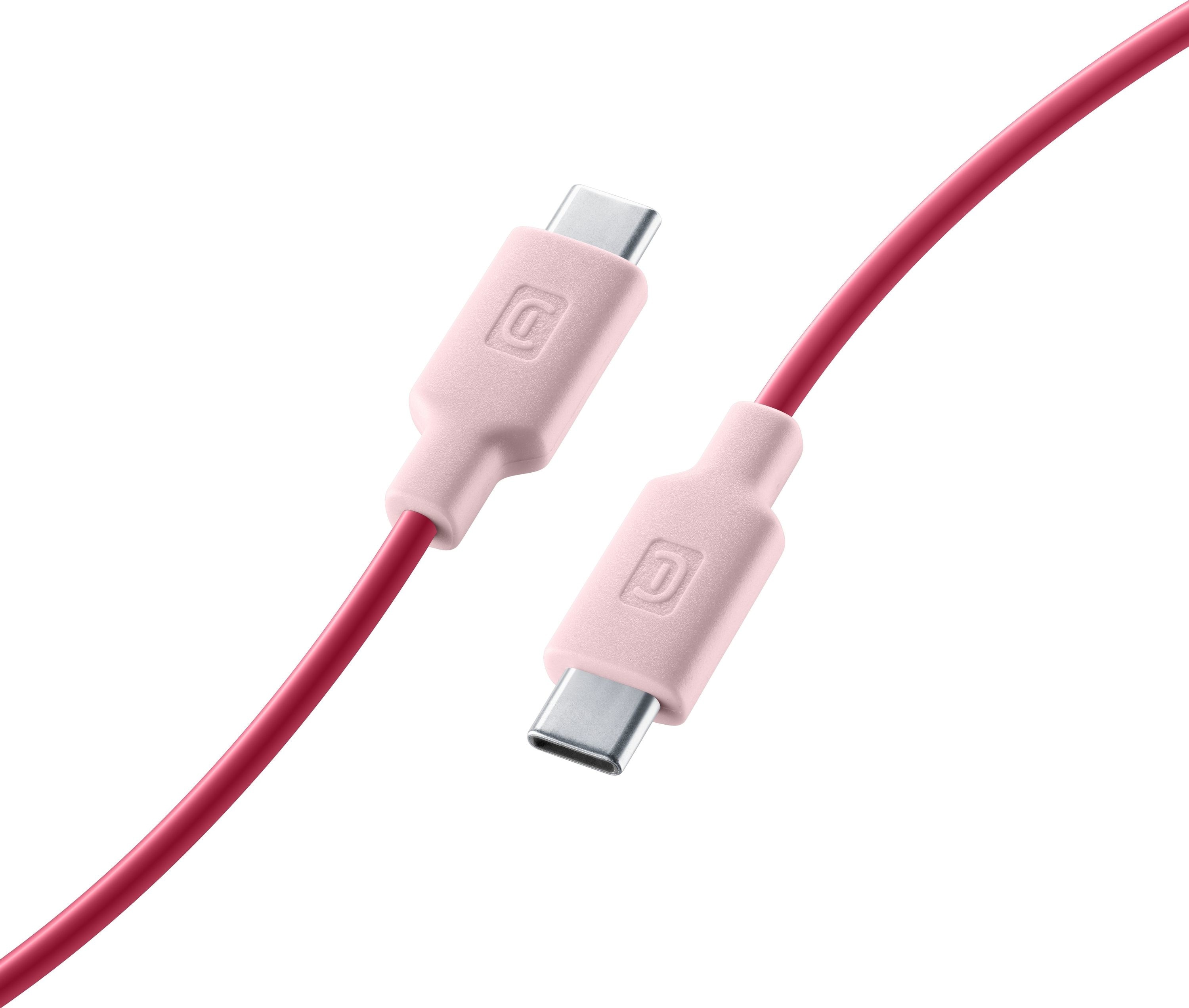 Cellularline Stylecolor Cable 100cm - USB-C to USB-C (1 m), USB Kabel