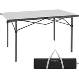 KingCamp Campingtisch Camping Rolltisch Klapptisch Garten Falttisch Alu 136x70cm